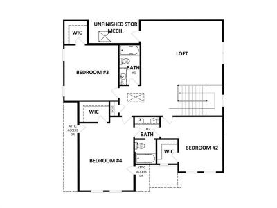 New construction Single-Family house 5623 Meadowstone Walk, Kennesaw, GA 30152 plan The Sadie - image 5