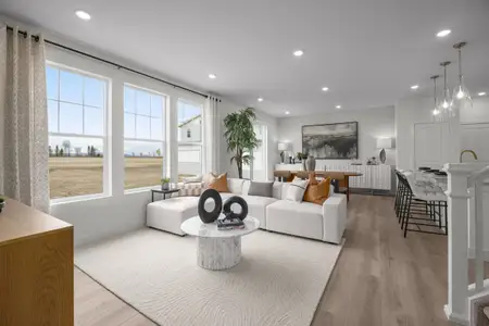 New construction Duplex house 5253 N Elk St, Aurora, CO 80019 plan Plan 1886 Modeled - image