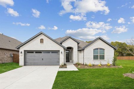 New construction Single-Family house 675 Cherry Bark Trl, Waxahachie, TX 75165 plan Raleigh - image