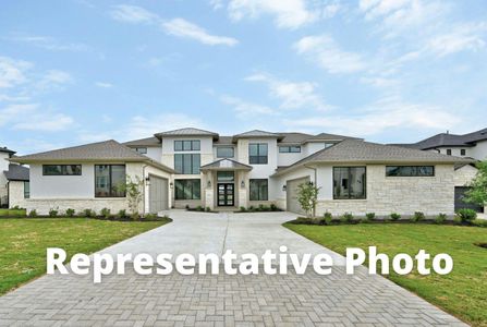 New construction Single-Family house 917 Bristol Creek Bnd, Austin, TX 78738 The Prescott- photo 0