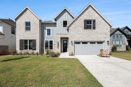 New construction Single-Family house 8310 Aussie Beadhead Drive, Fulshear, TX 77441 Carter IX- photo 0