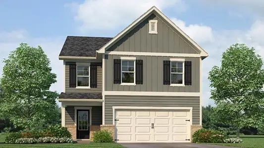 New construction Single-Family house 139 Cyrilla Walk, Dallas, GA 30132 plan Harbor - image