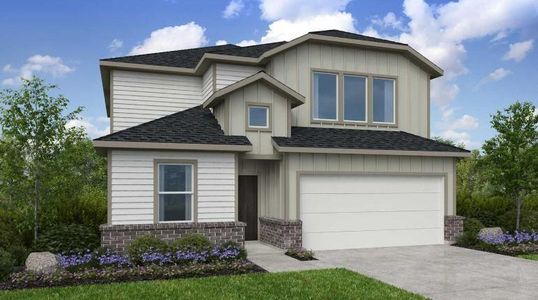 New construction Single-Family house 17419 Chestnut Chase St, Hockley, TX 77447 plan Walnut - image