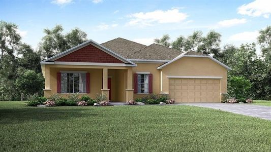 New construction Single-Family house 1217 Hillbridge Drive, Haines City, FL 33844 Westfiald B- photo 0