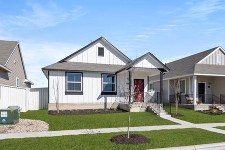 New construction Single-Family house 180 Backwater Rd, Kyle, TX 78640 plan 1548 Casetta - image