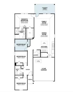 New construction Single-Family house 7420 Pullman Cv, Austin, TX 78747 plan Eastland I - Smart Series - image