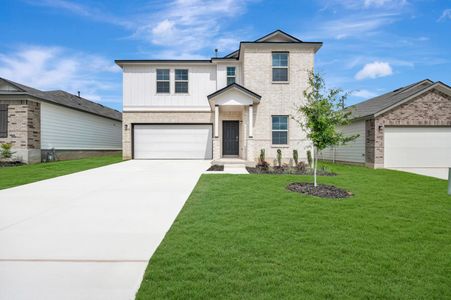 New construction Single-Family house 6248 Persimmon Lk, San Antonio, TX 78252 plan Armstrong - image