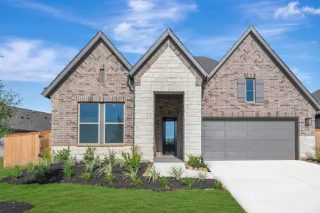 New construction Single-Family house 1196 Wandering Brook St, Magnolia, TX 77354 plan The Artesian - image