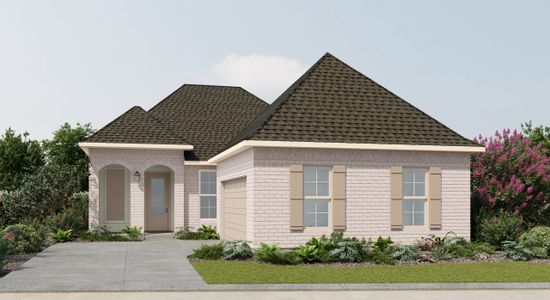 New construction Single-Family house 35 Butterfly Bnd, Freeport, FL 32439 plan Rousseau III H - image