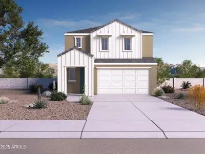 New construction Single-Family house 11880 W Burnside Trl, Peoria, AZ 85383 - image