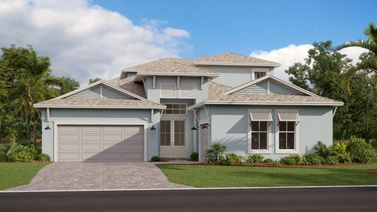 New construction Single-Family house 8308 Golden Beach Ct, Parrish, FL 34219 plan Hawk - image