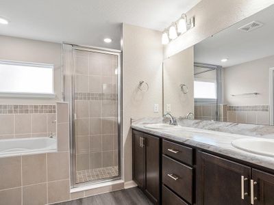 Your suite is complete with a large walk-in closet and luxurious en-suite bath.