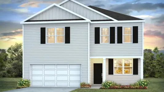 New construction Single-Family house 314 Sweetspire St, Moncks Corner, SC 29461 plan PENWELL - image