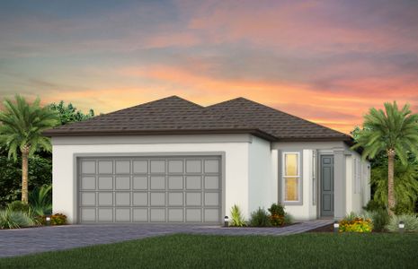 New construction Single-Family house 14748 Sunlit Cir, Parrish, FL 34219 plan Flagstone - image