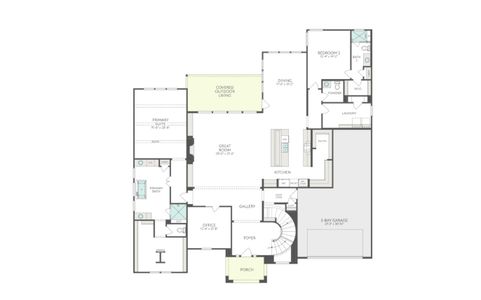 New construction Single-Family house 20002 Winding Angelica Wy, Cypress, TX 77433 plan Salerno - image 4