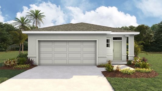 New construction Single-Family house 17932 Acorn Drop Rd, Land O' Lakes, FL 34638 plan Harper - image