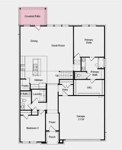 Structural options added include: Upgraded mahogany front door and metal rails at staircase.