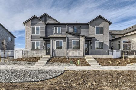 New construction Townhouse house 1288 South Algonquian Street, Aurora, CO 80018 The Highland- photo 0