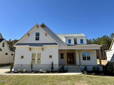 New construction Single-Family house 115 Cherry Bark Dr, Youngsville, NC 27596 - image