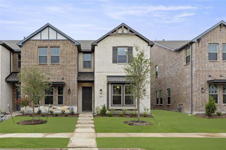 New construction Townhouse house 3026 Opera Way, Sachse, TX 75048 Stanford- photo 0