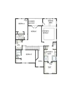 New construction Single-Family house 4545 Beechnut Cir, Cumming, GA 30028 plan The Emilia - image