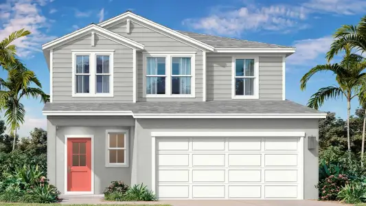 New construction Single-Family house 251 Hugo Dr, Haines City, FL 33844 plan Jupiter - image