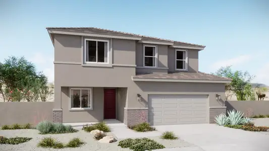 New construction Single-Family house 46790 W Cresent Moon Dr, Maricopa, AZ 85139 plan Twilight - image