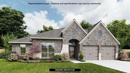 New construction Single-Family house 9923 Magnolia Estates Lane, Manvel, TX 77578 Design 2941W- photo 0