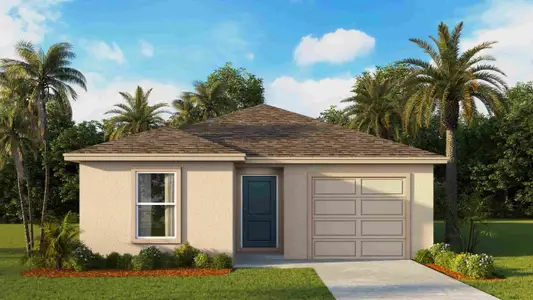 New construction Single-Family house 12083 Isle Royale Dr, Hudson, FL 34669 plan Cameron - image