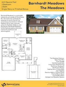 New construction Single-Family house 115 Dorothy Drive, China Grove, NC 28023 - photo 0