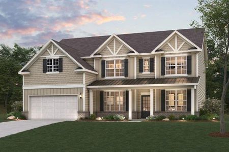 New construction Single-Family house 2686 Harbor Ridge Pass, Gainesville, GA 30507 plan Birch - image