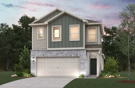 New construction Single-Family house 10638 Rosemont Pass, San Antonio, TX 78254 plan Rose - 1592 - image