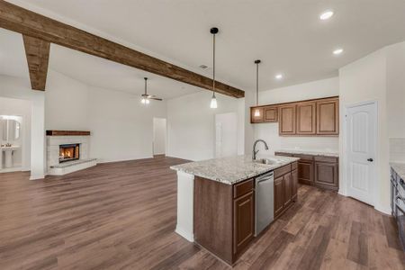 New construction Single-Family house 40 Zion Way, Valley View, TX 76272 Cedar Sage- photo 16 16