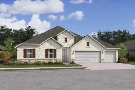 New construction Single-Family house 13717 Pamela Belle Path, Conroe, TX 77306 plan Frankfurt - image