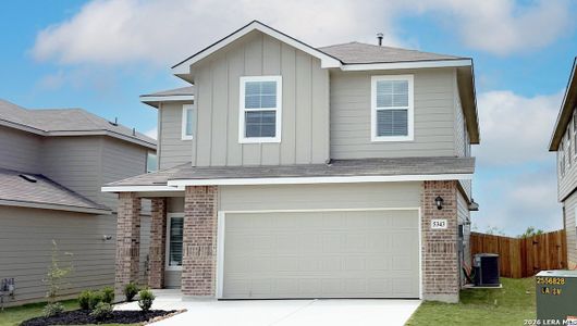 New construction Single-Family house 5343 Hartley Home, San Antonio, TX 78245 plan The Emma - image