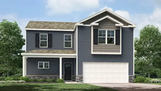 New construction Single-Family house 594 White Oak Ln, Vonore, TN 37885 plan Belfort - image
