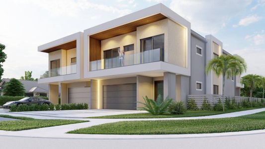 New construction Townhouse house 320 SW 11th Ct, Unit 320, Fort Lauderdale, FL 33315 - image