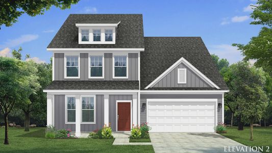 New construction Single-Family house 1102 Owen Park Dr, Gibsonville, NC 27249 plan Jordan - image