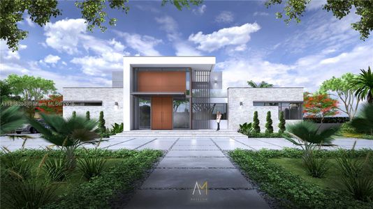 New construction Single-Family house 6421 Sw 116Th St, Pinecrest, FL 33156 - image