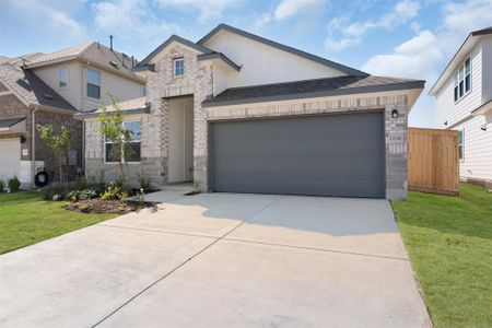 New construction Single-Family house 25608 Wheat Seed Ln, Elgin, TX 78621 plan Kenzo - image