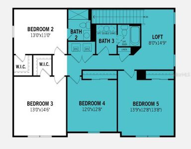 Olympic Floorplan - Second Floor