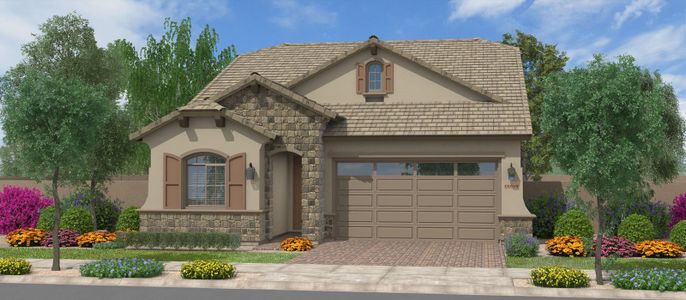 New construction Single-Family house 20006 S. 231St Street, Queen Creek, AZ 85142 Prairie w/Loft- photo 0