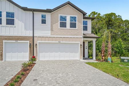 New construction Townhouse house 7524 Deer Valley Cir, Tampa, FL 33635 plan Beach - image