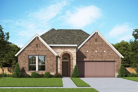 New construction Single-Family house 6244 Whitebrush Place, Fort Worth, TX 76123 The Belton- photo 0