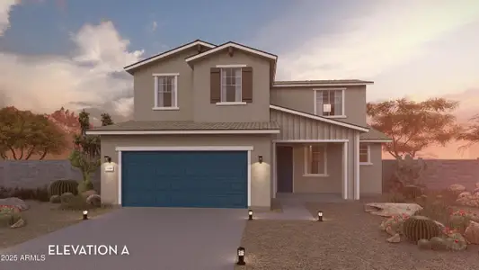 New construction Single-Family house 17510 N Bolerno Dr, Maricopa, AZ 85138 plan Sandpiper - image