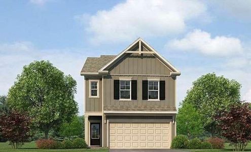 New construction Single-Family house 1256 Meadowbrook Dr, Jonesboro, GA 30238 plan Charleston - image
