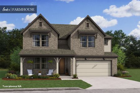 New construction Single-Family house 14226 Hay Meadow Ln, Needville, TX 77461 Tuscaloosa- photo 0