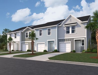 New construction Townhouse house 1803 Scarlett Maple St., Summerville, SC 29483 Nebula- photo 0