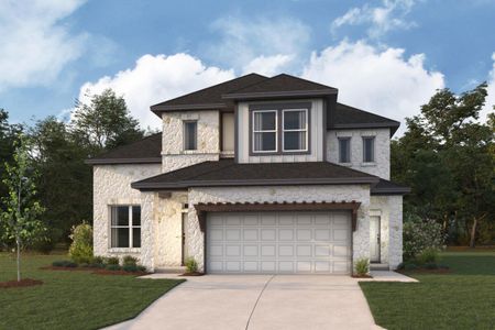New construction Single-Family house 913 Purmela St, Leander, TX 78641 plan Kestral - Signature II Series - image