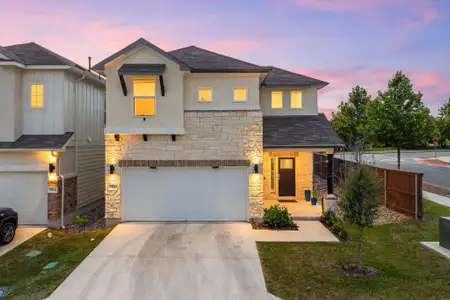New construction Single-Family house 9900 Dawn Pearl Dr, Austin, TX 78748 plan Conchos - image